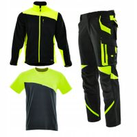 Ubranie Robocze Spodnie KOMPLET Polar Odblaski ZESTAW Koszulka BHP