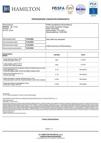 Kolagen PRIMABIOTIC COLLAGEN Do Picia Na Stawy Wołowy 10 000 mg 30mlx30szt. na Arena.pl