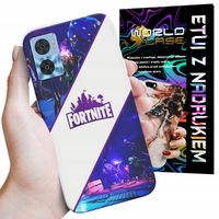 ETUI CASE DO MOTOROLA MOTO E22 / E22i - FORTNITE DZIECIĘCE WZORY Z GIER