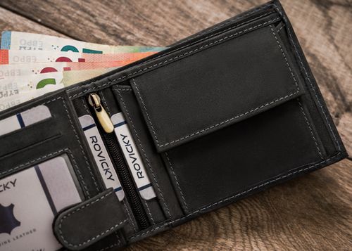 portfel męski skórzany n992-chm-deer black na Arena.pl