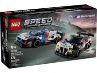 76922 - lego speed champions - samochody wyścigowe bmw m4 gt3 & bmw