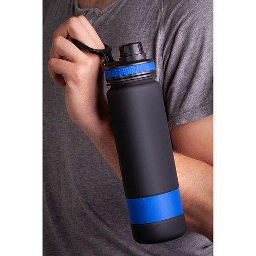 Bidon Facile 900 ml, niebieski/czarny na Arena.pl