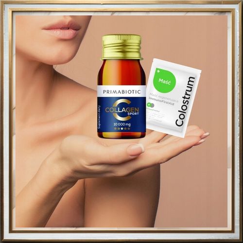 Kolagen do picia Primabiotic Collagen Sport 12 WITAMIN 30szt x 30 ml ANANAS na Arena.pl