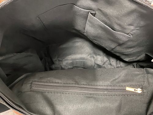 Torebka Damska Shopperka Pojemna A4 Modna Torba Listonoszka PU682 czarna na Arena.pl