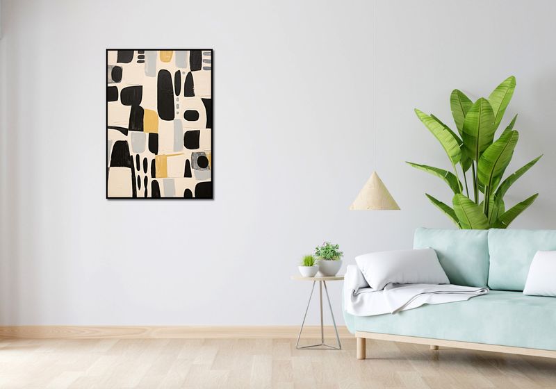 Plakat 64x90cm Geometria Cieni zdjęcie 4