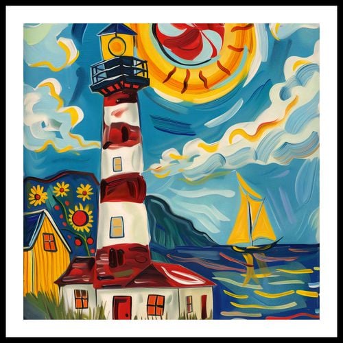 Plakat 50x50cm Żywa Przystań na Arena.pl