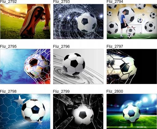 FOTOTAPETY piłkarskie sportowe PIŁKA NOŻNA 200x130 na Arena.pl