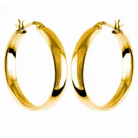 ELEGANCKIE POZŁACANE SREBRNE KOLCZYKI KOŁA KÓŁKA KÓŁECZKA 2.5CM RYNIENKI