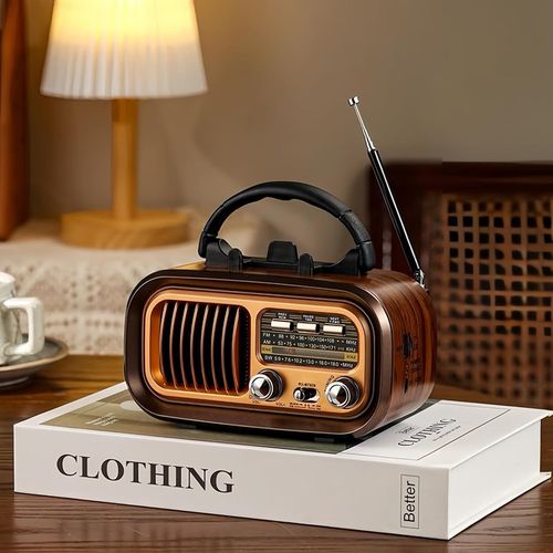 RADIO KUCHENNE RETRO KLASYCZNE AM FM SW BLUETOOTH SD TF AUX SOLAR na Arena.pl