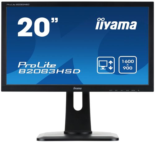 Monitor iiyama Prolite  B2083HSD 20''  FLICKER FREE HD LED na Arena.pl