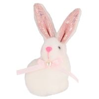 zajączek materiałowy do postawienia wielkanocny ozdoba na wielkanoc wiosna