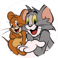 Opłatek na tort Kot Mysz Tom Jery Postacie Postać