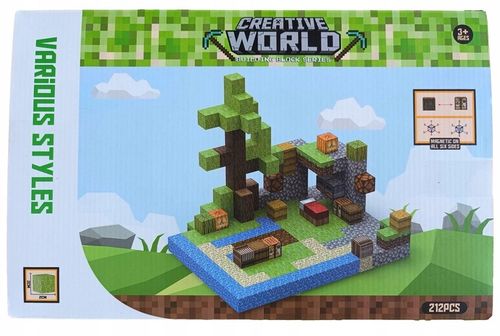 KLOCKI MAGNETYCZNE MOCNE KLOCKI SZEŚCIANY 212 EL KLOCKI PIKSELE na Arena.pl