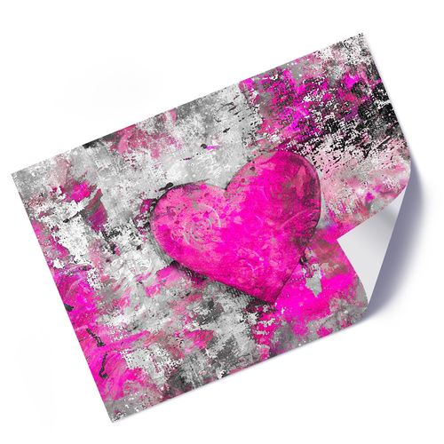 Plakat, Serce 60x40 na Arena.pl