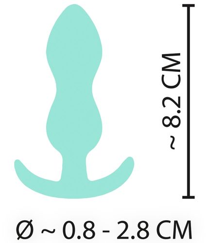 Korek Analny 8,2Cm Cuties na Arena.pl