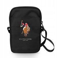 U.S. Polo Assn. torebka kopertówka syntetyk czarny