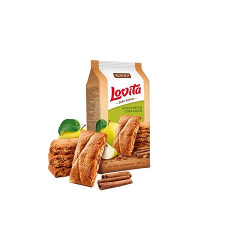 Roshen Lovita Cake Cookies ciastka z jabłkami i cynamonem 168 g na Arena.pl