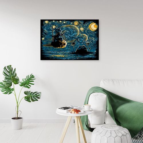 Deco Panel, Vincent van Gogh abstrakcja 90x60 na Arena.pl