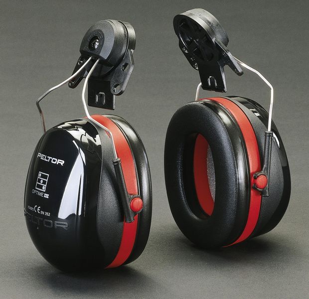 Nauszniki OCHRONNE z mocowaniem na kask 3M słuchawki OCHRONNIKI słuchu zdjęcie 10