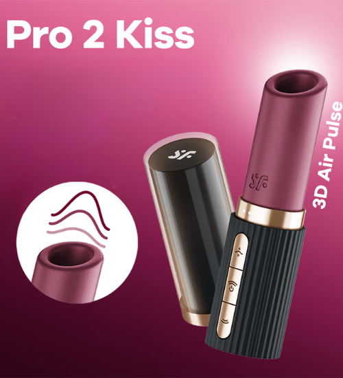 Dyskretna szminka Pro 2 Kiss zdjęcie 4