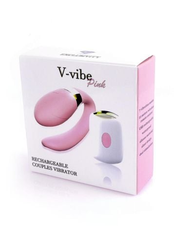 stymulator-v-vibe pink usb 7 function / remote control na Arena.pl