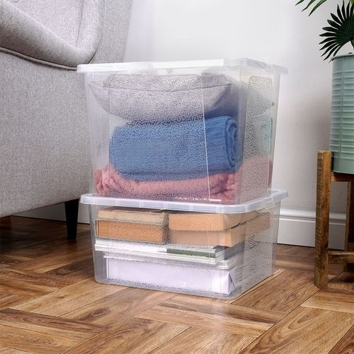 Pojemnik DO PRZECHOWYWANIA plastikowy duży pudełko box zabawki 30L na Arena.pl