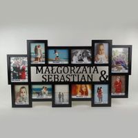 Multirama ramka na zdjęcia z Imionami 12 zdjęć 13x18,15x21 rocznica