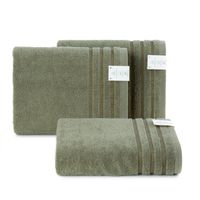 Ręcznik Saba 30x50 cm oliwkowy szybkoschnący i elegancki
