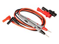 Przewody pomiarowe czarny+czerwony z krokodylkami