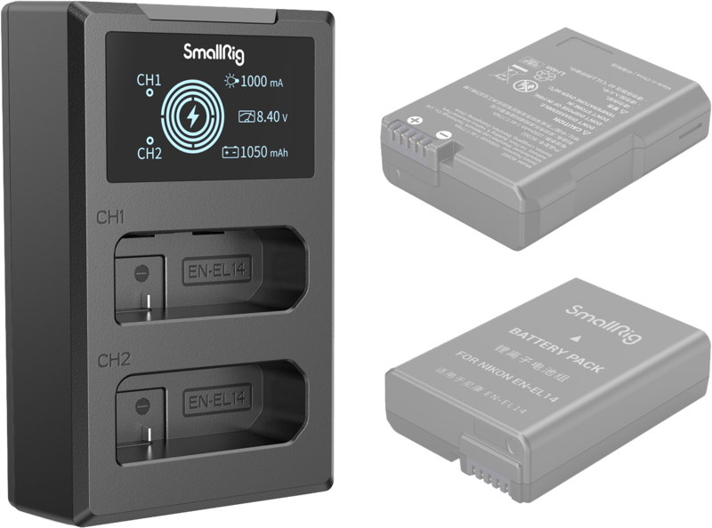 Smallrig 4082 - ładowarka do akumulatorów EN-EL14 zdjęcie 3