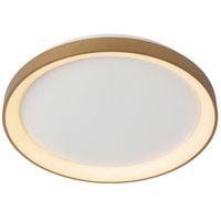 Plafoniera LAMPA sufitowa VIDAL 46103/38/02 Lucide okrągła OPRAWA plafon LED 38W 2700K metalowy złoty
