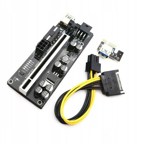 Riser 010S PLUS Najnowszy model! USB 3.0 PCI-E na Arena.pl