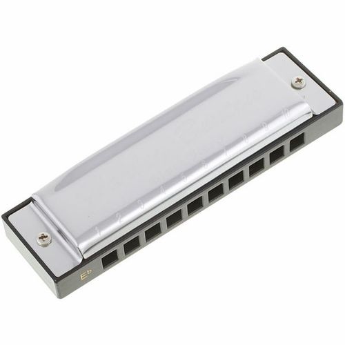 Harmonijka ustna Eb-dur / Eb-Major Harley Benton Blues Harmonica Etui na Arena.pl