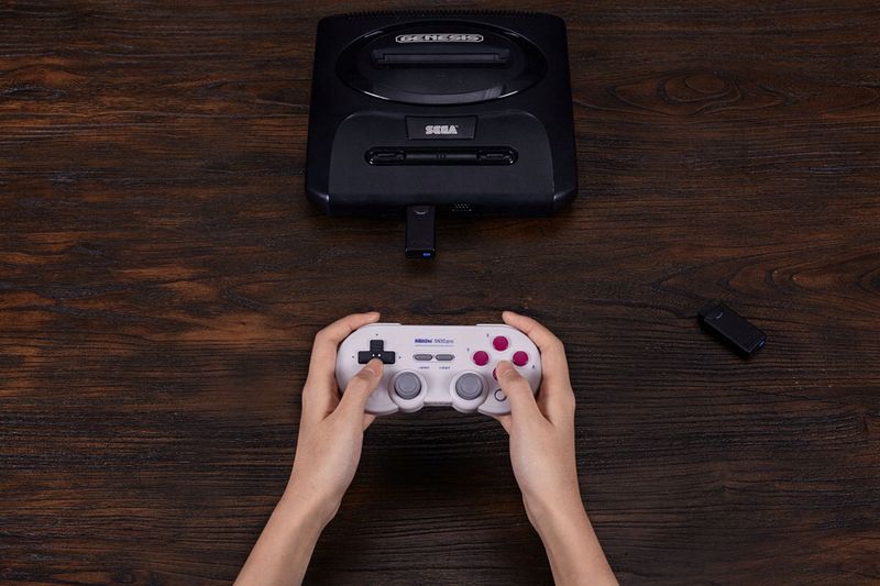 Adapter 8BITDO Retro Receiver do SEGA Genesis & Mega Drive Czarny zdjęcie 7
