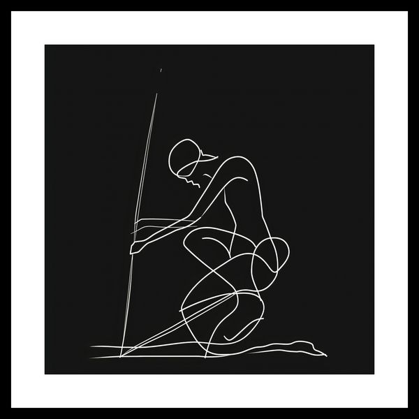 Plakat 30x30cm Linia zdjęcie 3