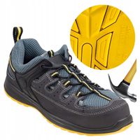 Buty robocze Sandały Ochronne Skórzane Lekkie Przewiewne z Podnoskiem BHP