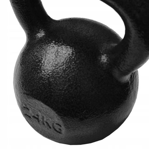 KETTLEBELL żeliwny 24 KG hantle kettel kettla kula na Arena.pl