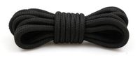 Sznurowadła okrągłe 160 cm Czarne