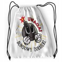 Plecak Sportowy Szkolny Żołnierza Worek Torba Z Nadrukiem Ze Zdjęciem