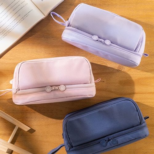 Duża pojemność Piórnik Szkolny Duży i Pojemny Komorowy Czarny 2024 NOWY na Arena.pl