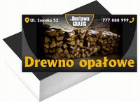 Wizytówki firmowe Foliowane 1000szt różne wzory DREWNO OPAŁOWE