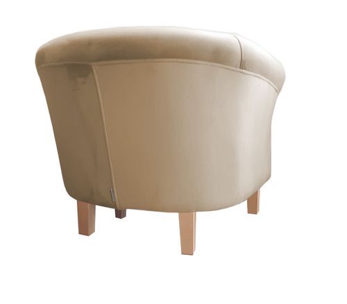 Fotel Milo nogi buk jasny brąz MG06 na Arena.pl