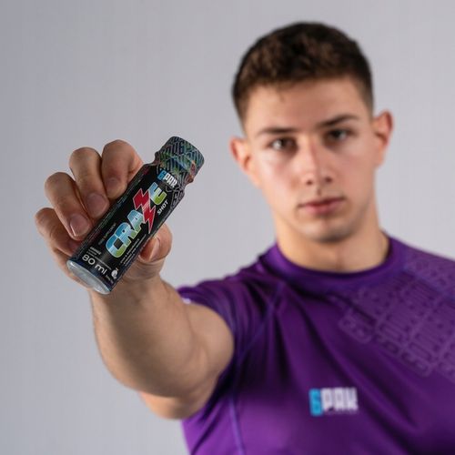 Przedtreningówka SHOT CRAZE Ultra Mocna Kofeina Beta-Alanina Tauryna Siła na Arena.pl