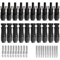 10x KONEKTOR SOLARNY MC4 IP67 TUV MIEDŹ DO KABLI 4-6MM