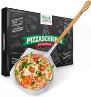 ŁOPATKA DO PIZZY DO PIECA ŁYŻKA DO PIZZY GRILL DREWNIANA METALOWA DUŻA XXL