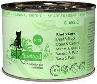 Catz Finefood Classic N.23 Wołowina I Kaczka Puszka 200G