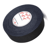 TAŚMA 003 25mm/25m CZARNA SCAPA TKANINOWA RAYON T2 DO OPLATANIA WIĄZEK