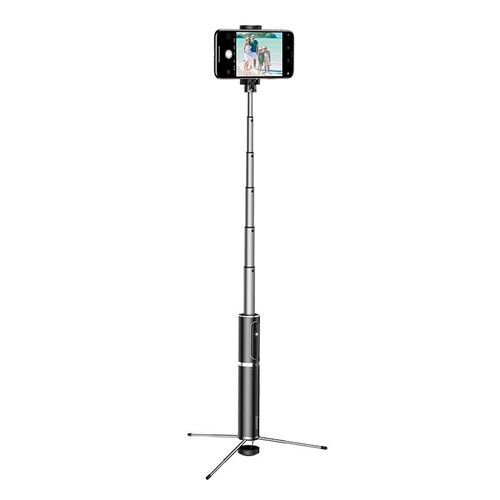 Selfie Stick, Statyw Bluetooth Baseus (Czarno-Srebrny) na Arena.pl