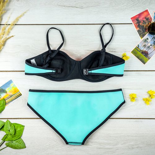 Strój kąpielowy dwuczęściowy M bikini kostium damski push up modelujący na Arena.pl