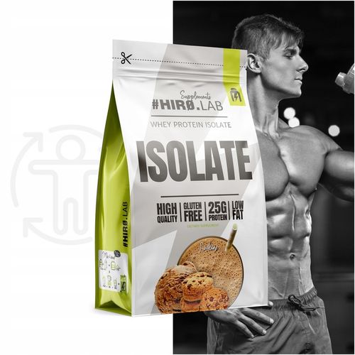 Izolat Białka BIAŁKO 700 g wpi Whey Protein Isolate Ciastko ISO HIRO na Arena.pl